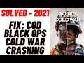 How to fix COD Balck Ops Cold War Crashing issue - 2021 Update