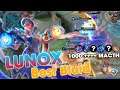 LUNOX TOP GLOBAL GAMEPLAY  | LUNOX GAMEPLAY 2021 |build lunox tersakit | lunox top global gameplay