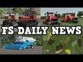 NEW HARVESTER, MODS IN TESTING, PLUS BYE TO FS-UK | FS DAILY NEWS |Farming Simulator 19