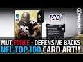 NFL 100 DB's! Predictions and Card Art | MUT Force Clip