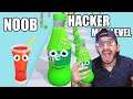 NOOB vs PRO vs HACKER en Juice Run | Max Level Juice Run | Juegos Luky