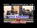 ONIC ESPORTS VS AURA FIRE GAME 1 MATCH 9 MPL INDONESIA S8
