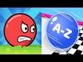 Red Ball 7 VS A Z Run NEW MAX LEVEL Android iOS Mobile Gameplay