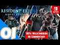 Resident Evil Revelations 100 % [Switch] - Gameplay Walkthrough Part 1 Prologue - No Commentary