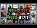 RTX 3070 vs GTX 1070 Benchmark – 59 Tests