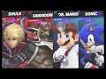 Super Smash Bros Ultimate Amiibo Fights   Request #4937 Shulk & Ganondorf vs Dr Mario & Sonic