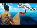 Watching My Best Friend make TERRIBLE Decisions.. (Raft Multiplayer Gameplay Roleplay)