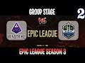 Winstrike vs HCE Game 2 | Bo3 | Group Stage Epic League Season 3 Europe/CIS 2021