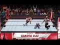 WWE 2K20 Dakota (Me) v Nia v Dana