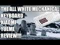 Xiaomi Yuemi MK01 White Mechanical Keyboard Review, + Typing and Gaming Tests