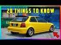 20 Things You NEED To Know Before You Buy In Dinka Blista Kanjo In GTA 5 Online! (GTA 5)