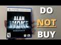 Alan Wake Remastered PS5 Review - A Disappointment. Do NOT Buy. TRASH - GARBAGE - FOR IDIOTS - AWFUL