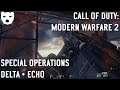 Call of Duty: Modern Warfare 2 - Special Ops Delta + Echo | A NEW WAR 60FPS GAMEPLAY |