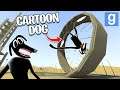 CAN CARTOON DOG DEFEAT... THE LOOP?! (Garry's Mod Sandbox) | JustJoeKing