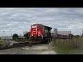 CN 3098 CN 2982 Intermodal Southbound 10-16-2019