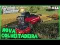 COMPRANDO A NOVA COLHEITADEIRA MASSEY FERGUSON - Farming Simulator 19 (De Roça Em Roça #16)