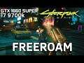 Cyberpunk 2077 / GTX 1660 SUPER, i7 9700k / FREEROAM