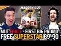 FREE 89-90 Superstar! First BIG Promo of Madden 20! | MUT Force with Director and Trumpetmonkey
