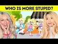 If YOU CANT Solve These EASY RIddles, You Have a DUMB BRAIN... | Riddles w/ The Blonde Squad