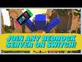 HOW TO CONNECT TO CUSTOM SERVERS ON MINECRAFT FOR SWITCH! (No Mods)