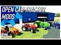 JOHN DEERE, NEW HOLLAND & KUBOTA OPEN CAB TRACTORS | Farm Sim Show | FS19 Best Mods