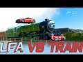 LEXUS LFA VS TRAIN: Forza Horizon 4 | Car vs Train Round 2 (or depending on how you count, 3 or 4)