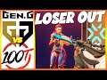 LOSER OUT! GEN.G vs 100T HIGHLIGHTS - VCT Challengers 3 NA VALORANT