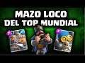 ¡MAZO LOCO DEL TOP MUNDIAL! RECLUTAS + BOMBARDERO | Malcaide Clash Royale