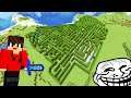 Minecraft: DUPLA SURVIVAL - FIZ O LABIRINTO mais TROLL!!! (DIFÍCIL) #183