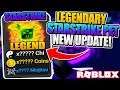 NEW *INFINITY STARSTRIKE* PETS UPDATE! in NINJA LEGENDS NEW UPDATE! (Roblox)