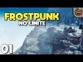 NO LIMITE do penhasco... e do governo | Frostpunk #01 - Gameplay 4k PT-BR