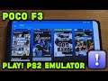 Poco F3 / Snapdragon 870 - GTA SA / Resident Evil 4 / Gran Turismo 4 / GOW - Play! Emulator - Test