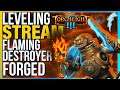 Streaming Torchlight 3 - Post-story leveling on a Forged + Flaming Destroyer !builds !discord