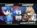 SWT East Asia Top 12 - Kameme (Mega Man) Vs. Paseriman (Fox) Smash Ultimate Tournament