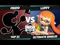 SWT S. America Online Qualifier Match - Frido (Game & Watch) Vs. Luffy (Inkling) SSBU Ultimate