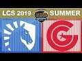 TL vs CG   LCS 2019 Summer Split Week 4 Day 2   Liquid vs Clutch Gaming