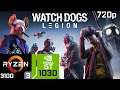 Watch Dogs: Legion | GT 1030 + Ryzen 3 3100 + 8GB RAM