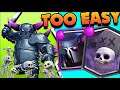 WHY AM I USING THIS!? PEKKA GRAVEYARD in CLASH ROYALE