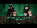 WWE 2K20 Arctic Shield Roman Reigns VS Bray Wyatt 1 VS 1 Steel Cage Match