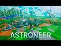 Astroneer - stream #3 (Update 1.0! Building a space bridge, glitching the game, and almost in space)