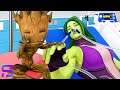 BABY GROOT'S MOM IS IN A COMA.... ( Fortnite Short  )
