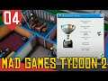 DESENVOLVEDOR DO ANO!  - Mad Games Tycoon 2 #04 [Série Gameplay Português PT-BR]