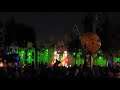 Disneyland " Halloween Scream with projection" part 2