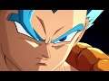 DRAGON BALL FighterZ - Gogeta (SSGSS) VS Goku (Super Saiyan)