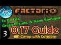 Factorio Guide 0.17 Ep 3: TO DO LIST, GREEN CIRCUITS, & NANO SHOP - MP w/ Caledorn!