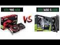 GTX 980 vs GTX 1650 Super - i5 9400F - Gaming Comparisons