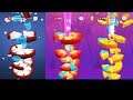 Helix Crush Android Gameplay ALL LEVELS