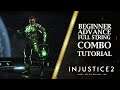 Injustice 2 GREEN LANTERN Combo Tutorial ( Full String | High Damage )