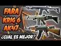 KRIG 6 VS FARA VS AK-47 en WARZONE TEMPORADA 3 (¿CUÁL ES MEJOR?)