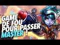 LA GAME DE FOU POUR PASSER MASTER SUR TFT !!